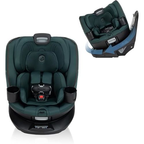 Maxi-Cosi Andi 360° Rotating All-in-1 Convertible Car Seat, Authentic Green