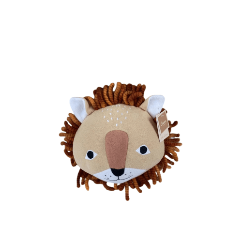 Crane Baby Plush Head Wall Decor, Lion