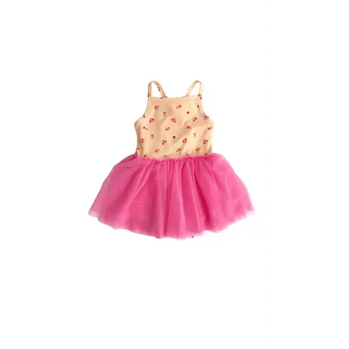 Yellow Floral and Bow Tutu Bodysuit – In My Jammers