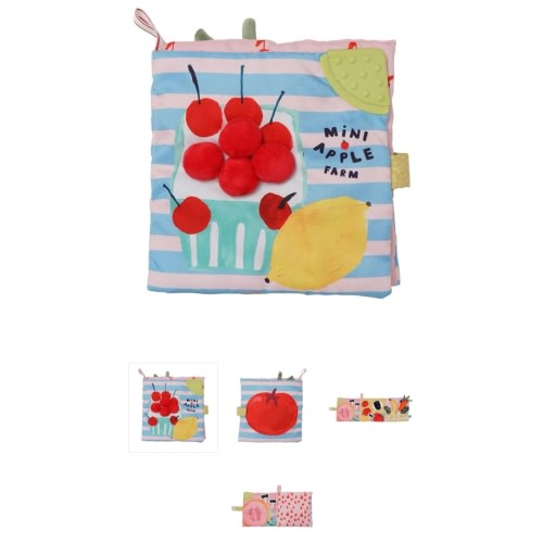 Manhattan Toy Mini Apple Farm Soft Activity Book | Acorn Toy Shop