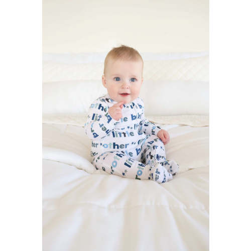 Little Sibling Zipper Footie