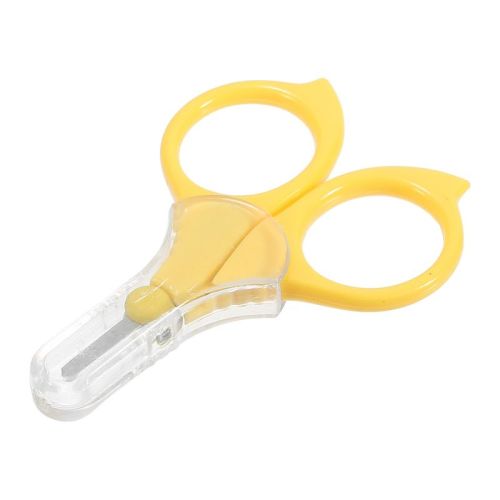 Unique Bargains Child Portable Nail Scissors Toenail Clippers 1 Pc Yellow