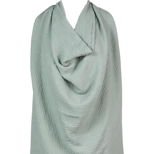 snuggle me® Nursing Cover - 100% Organic Cotton Muslin Nursing Cover Up for Breastfeeding with a BPA-Free Silicone Teether Ring, Ultra-Soft & Lightweight (33.5″ × 39.4″)