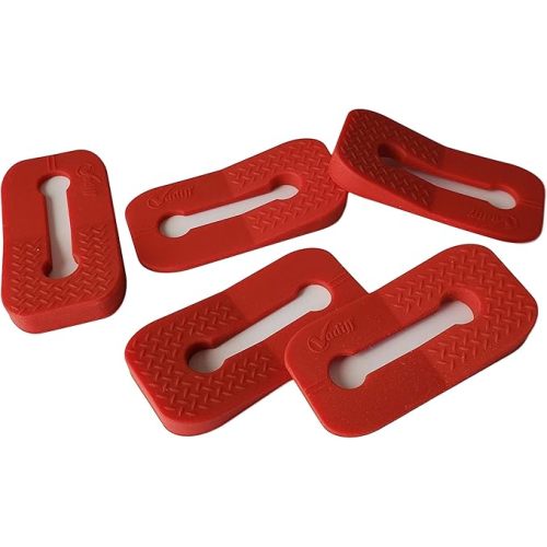 2025 Mom's Choice Winner- Gas Stove Knob Locks - Red Silicone Stove Knob Safety Covers for Toddlers, Pets - Child Proof Universal Size Knobs - Baby Proofing Protectors for Electric Stoves- 5Pcs