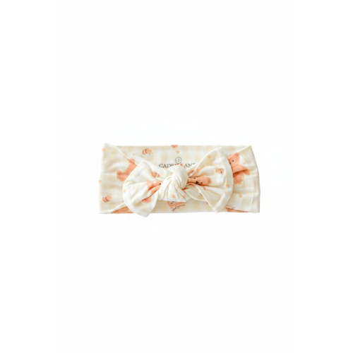 Large Bow Knit Headwrap | Honey Bear