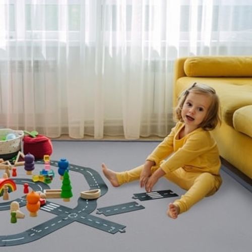 Baby Play Mat for Floor with 1.4in Thick Memory Foam for Any Playroom