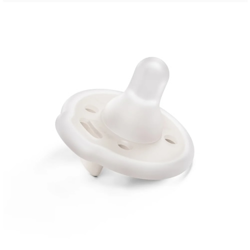 babypace breast-like pacifier 0-12 mo single - pearl | mōmi