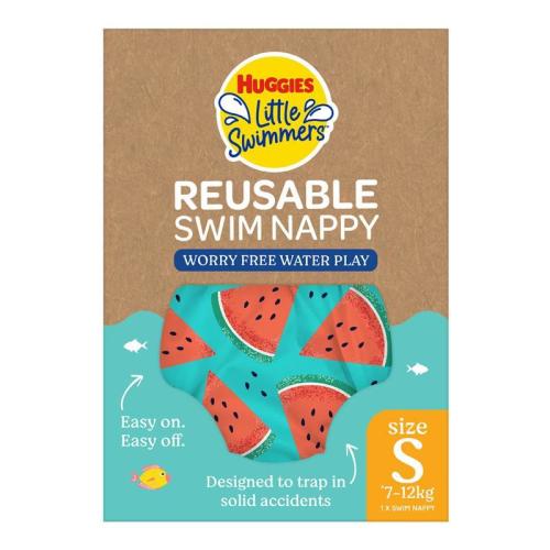 Buy Huggies Little Swimmers Reusable Watermelon Crush Size S online at Chemist Warehouse