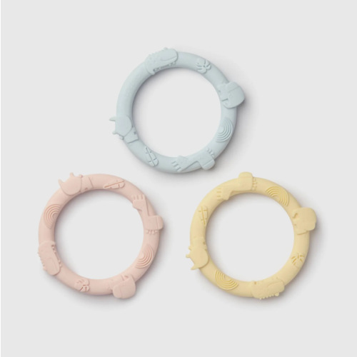 Wild Teether Ring Set - Pastel