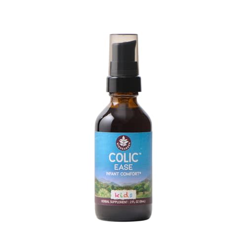 WishGarden Herbs Colic Ease for Infants - Natural Herbal Colic Relief for Newborns, Infant Gas Relief Drops Soothes Baby Gas Bubbles Quickly, More Effective Than Gripe Water for Infants, 2oz Drops