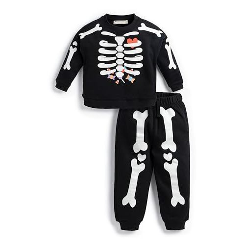 monica + andy unisex-child Organic Sporty Sweatsuit
