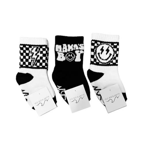 3 pack Socks - Infant, Toddler, Child, Kid, Teen Socks
