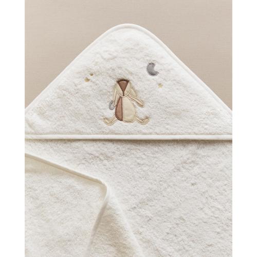 HOODED BABY BATH TOWEL
