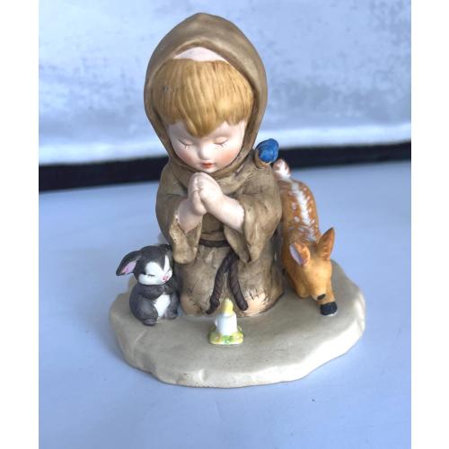 St Francis Little Francis Peace Prayer Collection Figure - See Description for Details