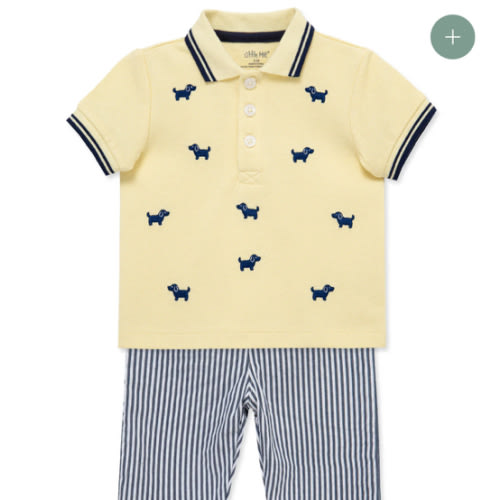 Puppies Polo & Pant Set