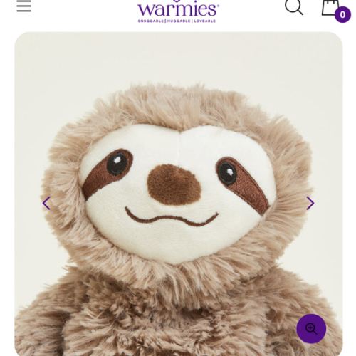 Sloth Warmies Junior