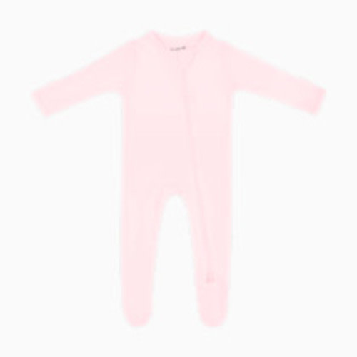 Kyte Baby Zipper Footie - Sakura, Newborn