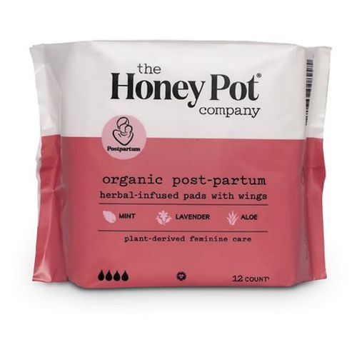 The Honey Pot Organic Postpartum Herbal Pads