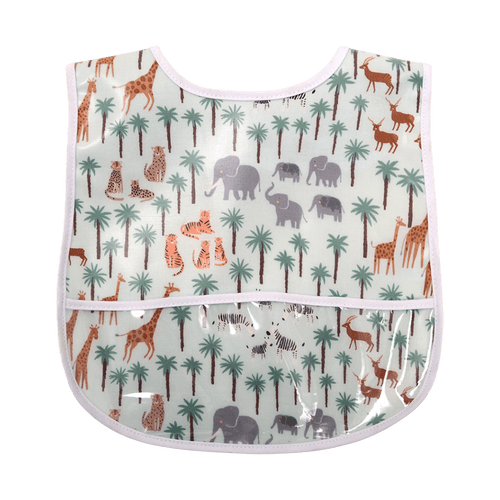 Safari Laminated Bib