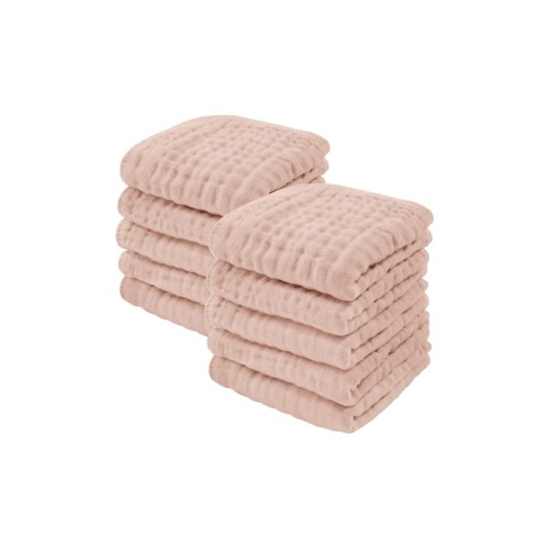 Muslin Washcloths - Pack of 10