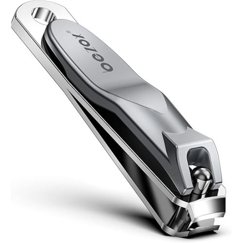 BEZOX Safe Baby Nail Clippers, Small Jaw Kids Nail Clipper Trimmers for Infants, Child and Toddlers, Precision Nail Grooming Tool for Tiny Fingers and Toes - Silver