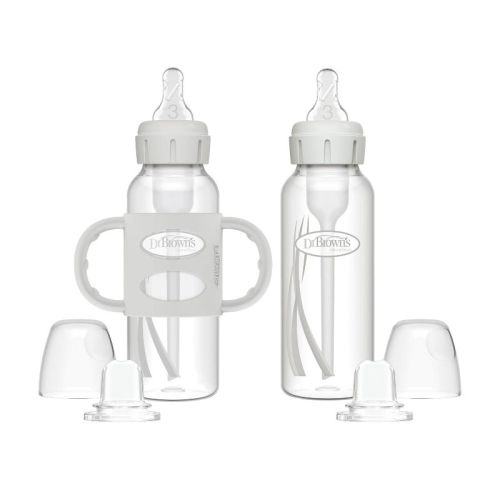 Dr. Brown's Anti-colic Options+ Narrow Bottle to Sippy Starter Gift Set - 2pk