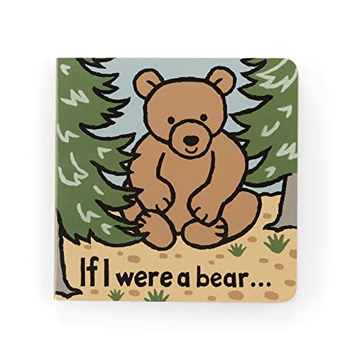 Jellycat If I were a Bear: A Baby Touch and Feel Board Book Children's Book - Baby Gift