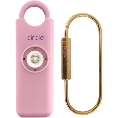 She’s Birdie–The Original Personal Safety Alarm for Women by Women–Loud Siren, Strobe Light and Key Chain in a Variety of Colors (Blossom)