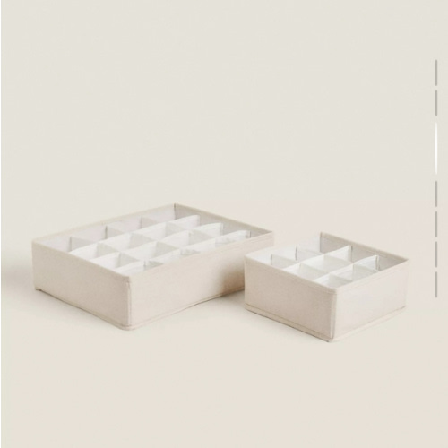 ORGANIZER BASKET WITH COMPARTMENTS - SEE ALL - LAUNDRY CARE | Zara Home United States of America