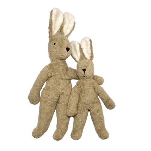 Organic Floppy Bunny Rabbit, Beige