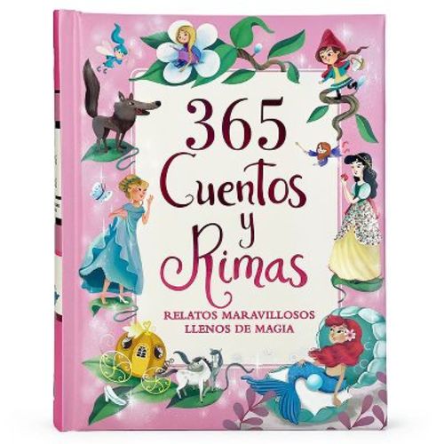 365 Cuentos Y Rimas / 365 Stories and Rhymes (Spanish Edition) - by Cottage Door Press (Hardcover)