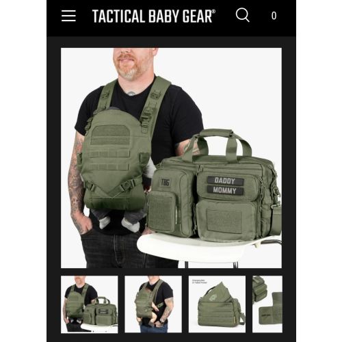 Deuce Diaper Bag & Baby Carrier Bundle | Tactical Baby Gear Deal