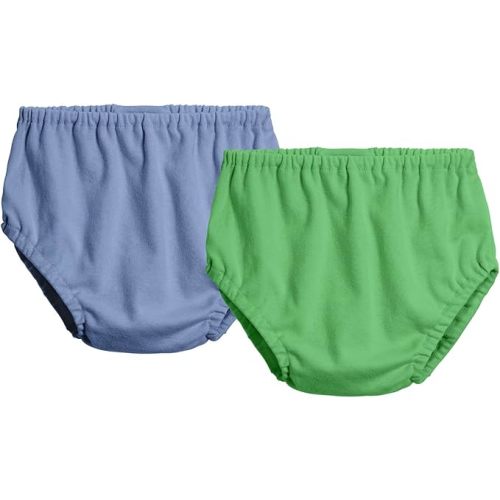 City Threads Baby Girls Boys Diaper Covers Bloomers Cotton Soft Comfortable Durable Made in USA 2-Pack