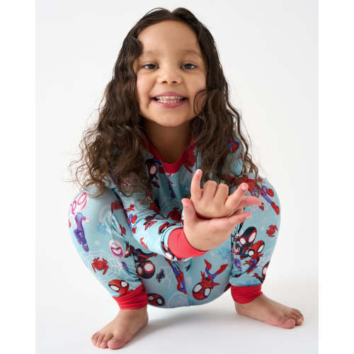 Spidey & Friends Tiny Webs Two-Piece Pajama Set | Little Sleepies