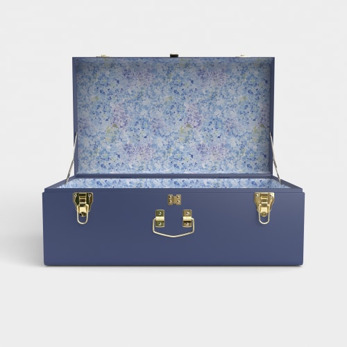 Grand Trunk - Navy - Nantucket Blooms / Embroidery