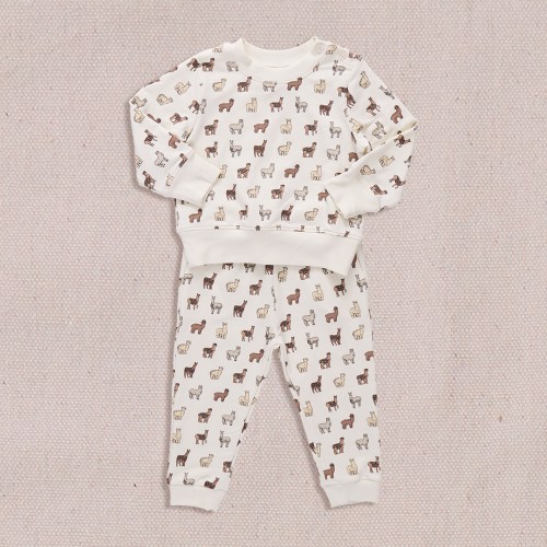 Baby Jax Jogger Set - Llamas and Alpacas