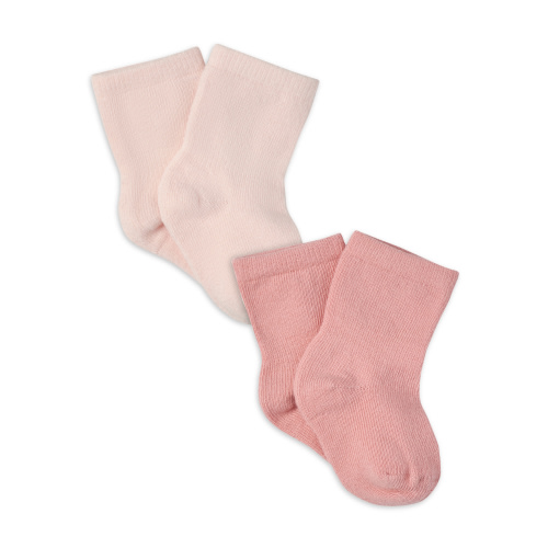 Modern Moments by Gerber Baby Boy or Girl Unisex wiggle proof socks, 2-pack, Sizes Newborn-12M