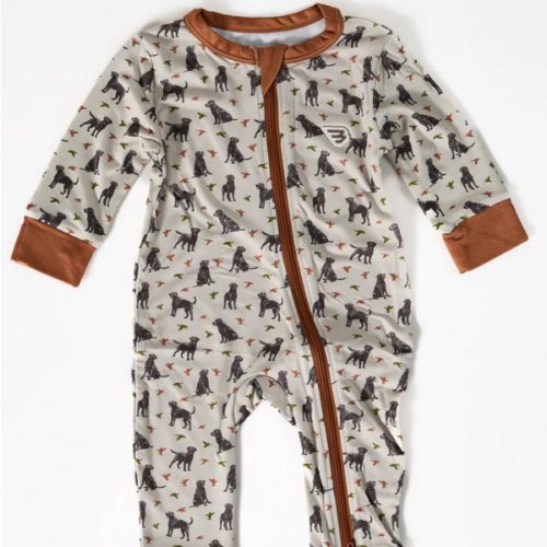 Baby Zip Up - Ducks And Dogs – BURLEBO
