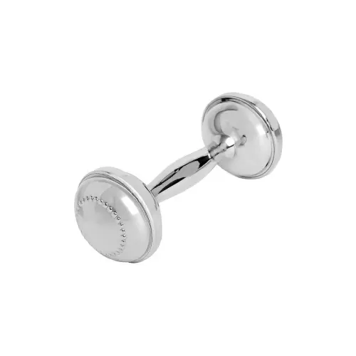 Classic Dumbbell Rattle with Beading