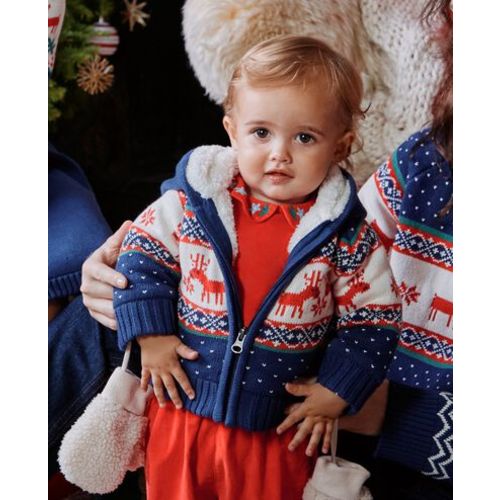 Baby Holiday Sweater Jacket