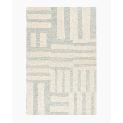 Jack Hand-Tufted Wool Rug in Blue