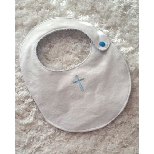 NEW - Embroidered Cross Bibs