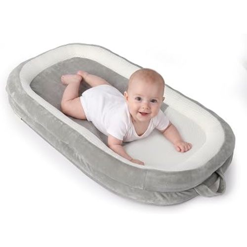 Baby Lounger for Newborn,Infant Support Cushion for 0-24 Months