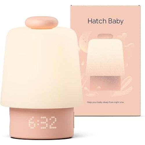 Hatch Baby Sound Machine & Night Light Routine Builder (Peach)