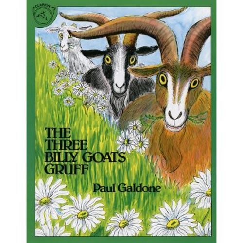 The Three Billy Goats Gruff - (Paul Galdone Nursery Classic) by Paul Galdone (Paperback)