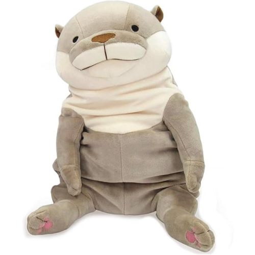 Ultra Soft Mochi Otter Plush – 11.8'' Adorable Stuffed Animal Pillow, Cute & Fluffy Otter Plush Toy for Kids & Adults, Birthday Gift & Bedroom Decor