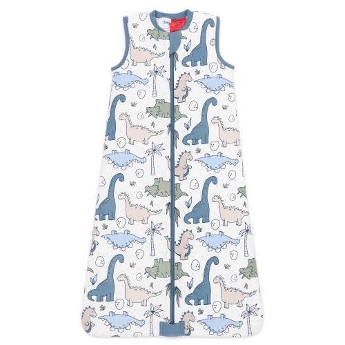 4baby Sleeveless Sleeping Bag 2.5 Tog Dino Size 3-12 Months