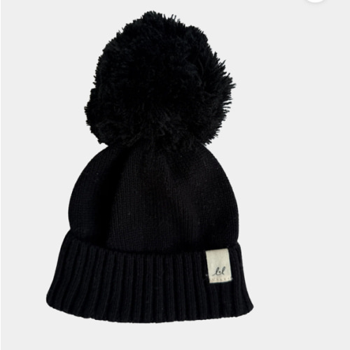 Luna + Luca Pom Beanie - Midnight