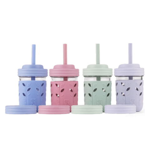 8oz Glass Mason Jar Drinking Tumblers + Food Storage