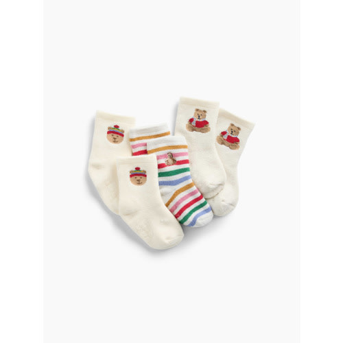 Baby Brannan Bear Socks (3-Pack)